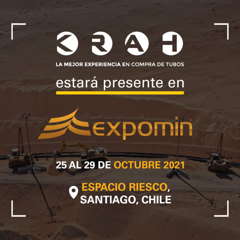 Krah estará presente en la Expomin por segundo año consecutivo